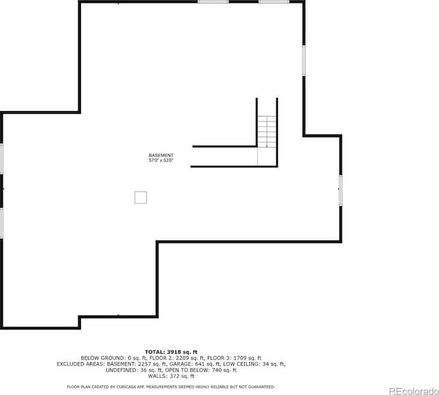 423 Rogers Way, Castle Rock, CO 80104 - view of property floor plan