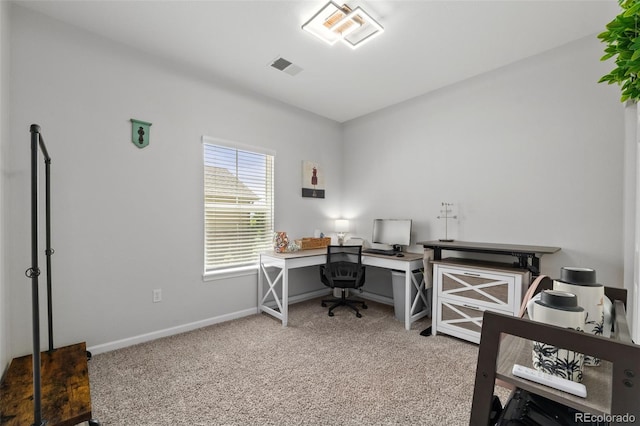 23346 E 5th Pl Unit 101, Aurora, CO 80018 - home office with carpet floors and baseboards