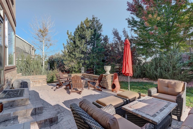 5033 Silver Feather Way, Broomfield, CO 80023 - view of patio with outdoor lounge area