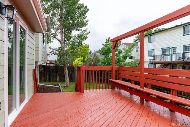 2777 S Sedalia St, Aurora, CO 80013 - view of wooden deck