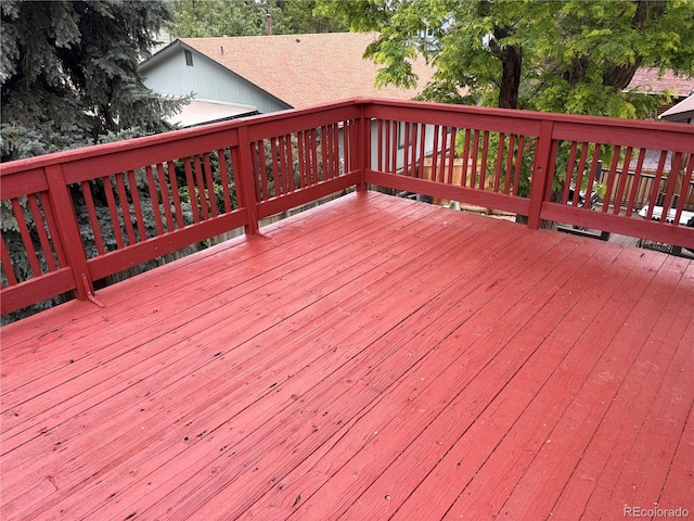 14963 E Adriatic Pl, Aurora, CO 80014 - view of wooden terrace