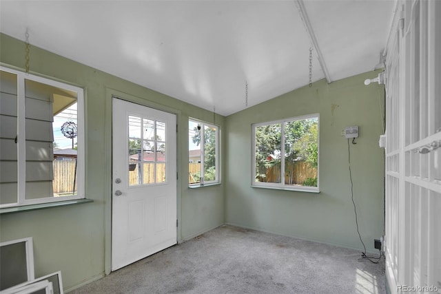 8841 Hunter Way, Westminster, CO 80031 - unfurnished sunroom featuring lofted ceiling and plenty of natural light