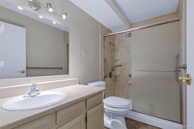 13606 E Bates Ave Unit 102, Aurora, CO 80014 - full bathroom with a shower stall and vanity
