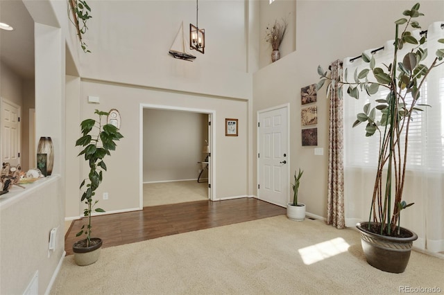 13415 Kearney St, Thornton, CO 80602 - foyer featuring carpet and baseboards