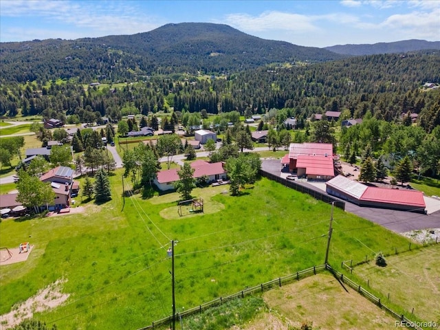 8427 S Custer Ln, Evergreen, CO 80439 - aerial view of mountains