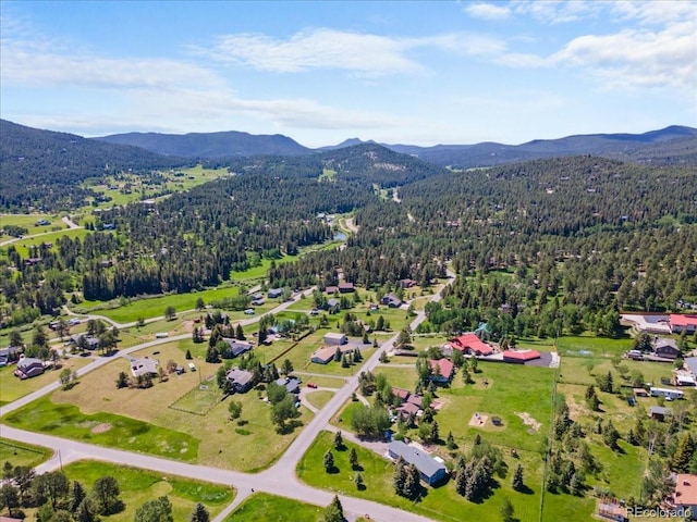 8427 S Custer Ln, Evergreen, CO 80439 - bird's eye view of mountains