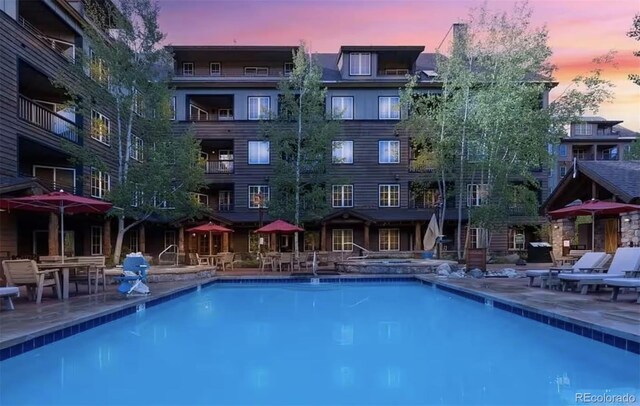 150 Dercum Sq Unit 8501, Keystone, CO 80435 - pool featuring a patio area