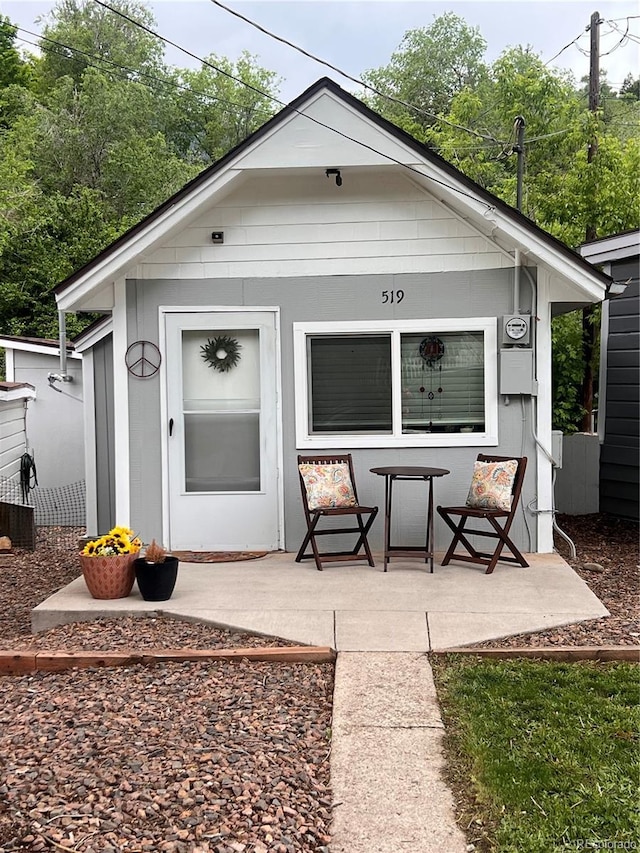 517 Canon Ave, Manitou Springs, CO 80829 - back of house with a patio