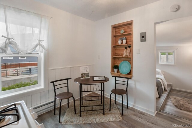 517 Canon Ave, Manitou Springs, CO 80829 - living area featuring wood finished floors