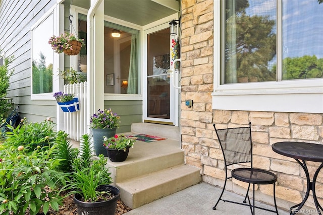 7 Shetland Ct, Highlands Ranch, CO 80130 - entrance to property featuring stone siding