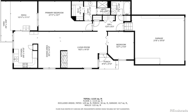 7 Shetland Ct, Highlands Ranch, CO 80130 - floor plan / room layout