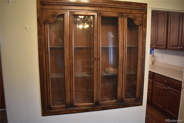 view of room details