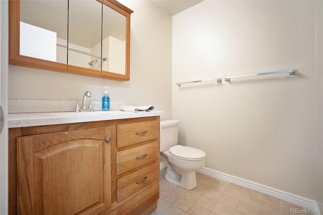 7659 S Holland Way, Littleton, CO 80128 - bathroom featuring vanity and tile patterned floors