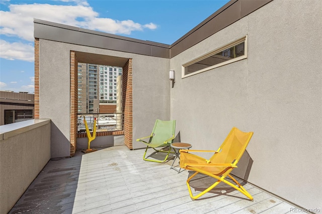 view of deck