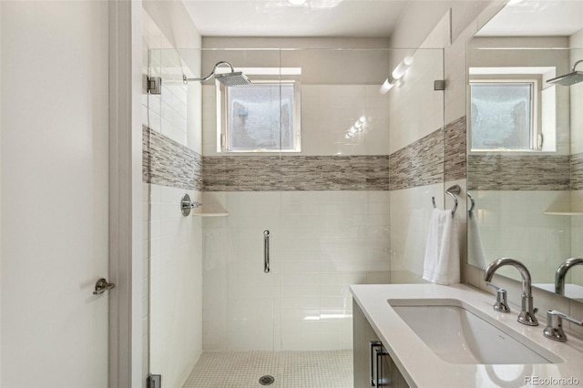 1012 Bannock St, Denver, CO 80204 - full bath with a stall shower and vanity