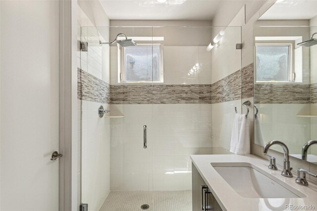 1012 Bannock St, Denver, CO 80204 - full bathroom featuring a shower stall and vanity