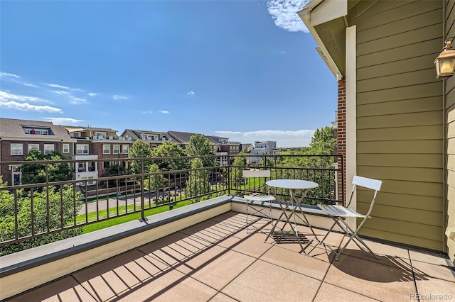 3411 N Xenia St, Denver, CO 80238 - balcony featuring a residential view