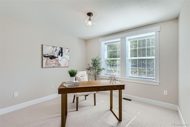 3411 N Xenia St, Denver, CO 80238 - carpeted office featuring baseboards