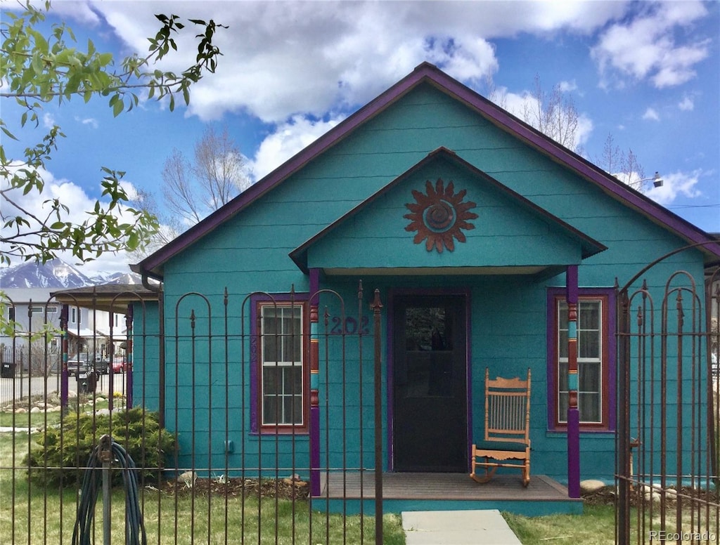 view of bungalow