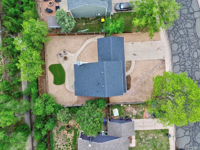 2726 Dickens Dr, Colorado Springs, CO 80916 - bird's eye view