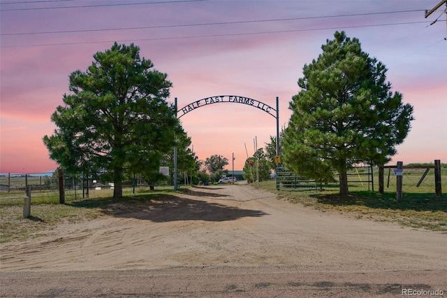 view of street