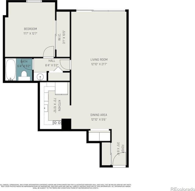 1020 15th St Unit 15G, Denver, CO 80202 - view of floor plan / room layout