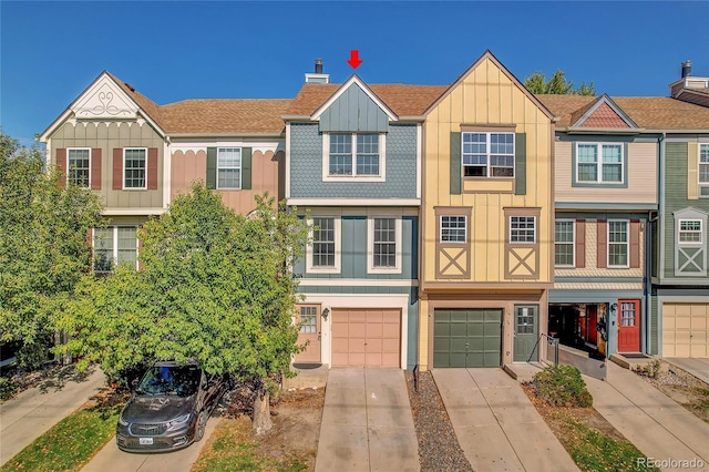 view of townhome / multi-family property