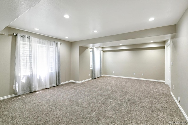 7400 W Grant Ranch Blvd Unit 52, Littleton, CO 80123 - carpeted empty room featuring recessed lighting