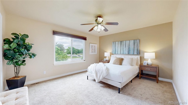 11301 Vernon Way, Parker, CO 80134 - carpeted bedroom featuring baseboards and a ceiling fan