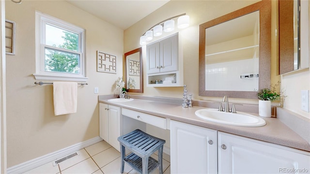 11301 Vernon Way, Parker, CO 80134 - full bathroom featuring double vanity and tile patterned flooring