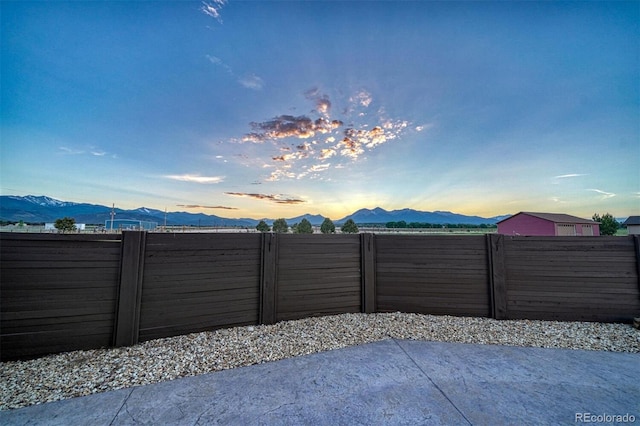 10757 Vista Farms Ct, Salida, CO 81201 - view of patio / terrace featuring a mountain view