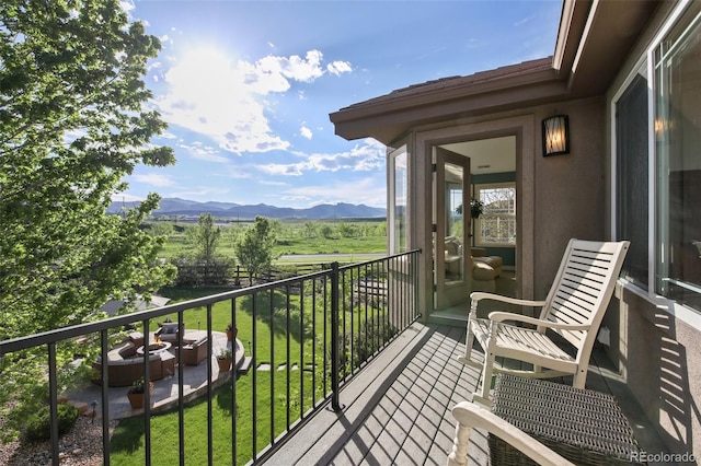 17490 W 67th Ave, Arvada, CO 80007 - balcony with a mountain view