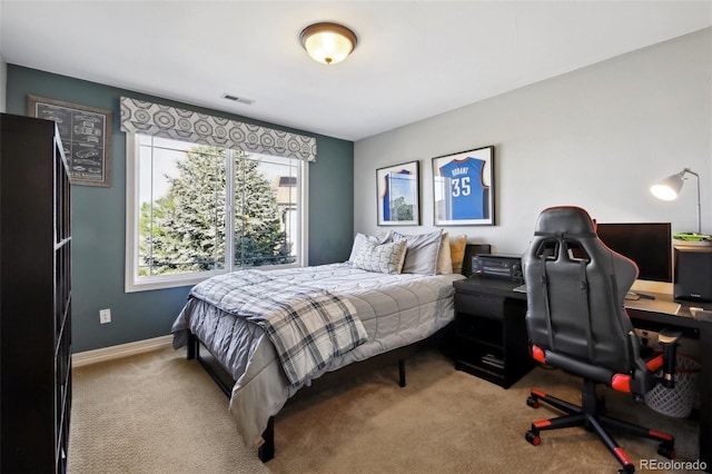 17490 W 67th Ave, Arvada, CO 80007 - carpeted bedroom with baseboards and a desk