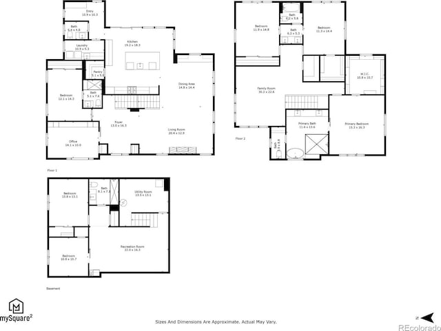 1462 S Vine St, Denver, CO 80210 - view of room layout