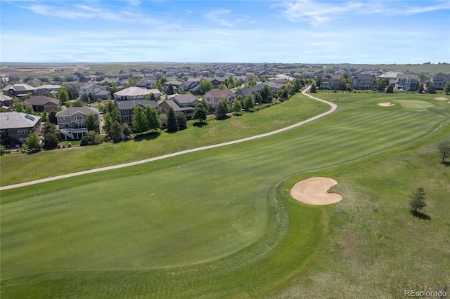 7963 S Valleyhead Way, Aurora, CO 80016 - aerial perspective of suburban area featuring a golf club