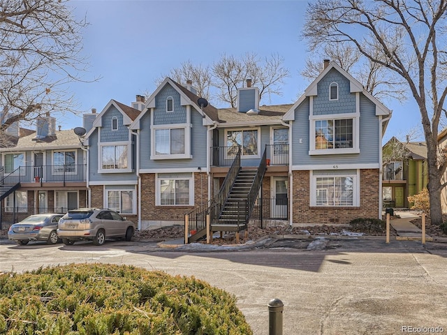 view of townhome / multi-family property