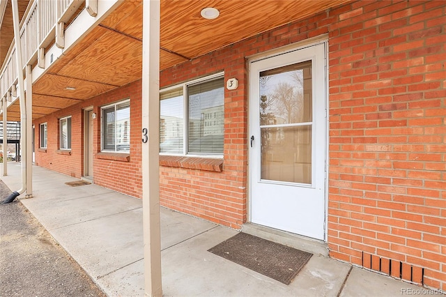 view of entrance to property