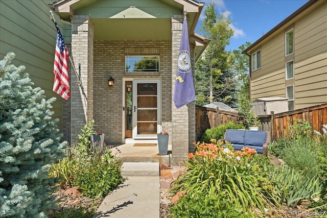 5370 S Gray St, Littleton, CO 80123 - entrance to property with brick siding