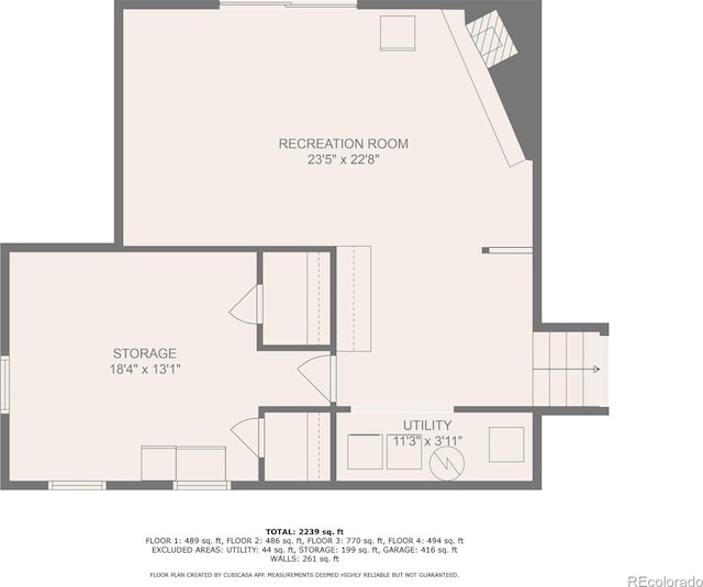 2633 Summit Dr, Colorado Springs, CO 80909 - view of property floor plan