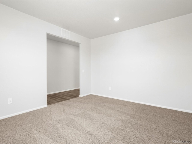 4635 Goldflower Dr, Johnstown, CO 80534 - empty room featuring carpet flooring and recessed lighting
