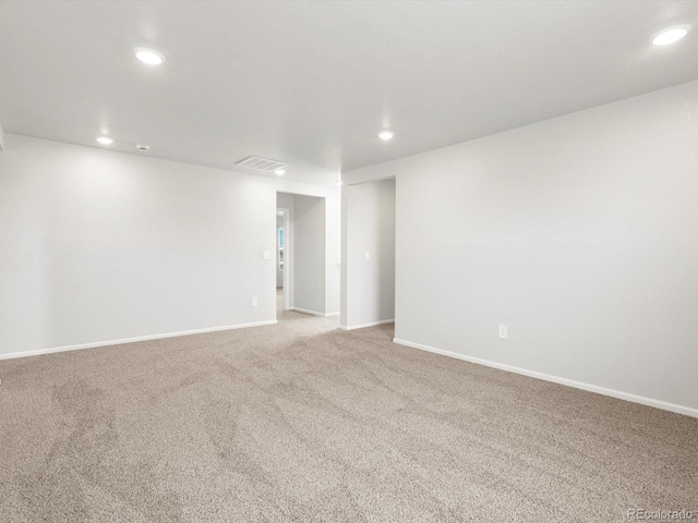 4635 Goldflower Dr, Johnstown, CO 80534 - carpeted spare room with recessed lighting