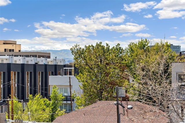 view of property with a mountain view