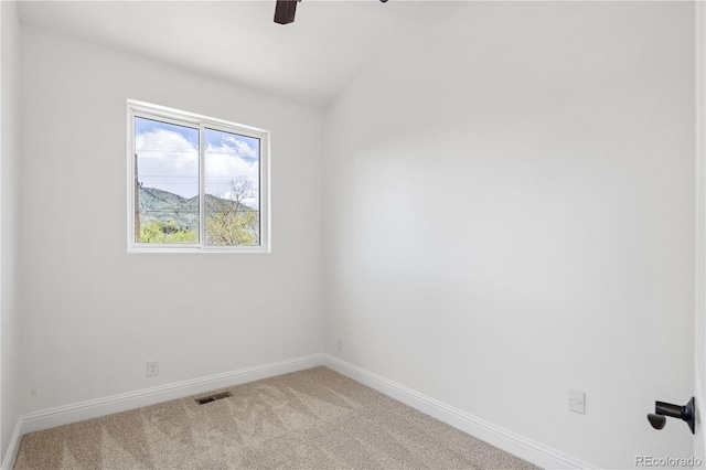 420 Sunshine Pkwy, Golden, CO 80403 - unfurnished room with a ceiling fan, carpet floors, and baseboards