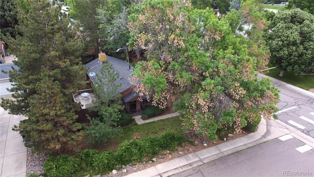 1703 W Weaver Ave, Littleton, CO 80120 - aerial view of property and surrounding area