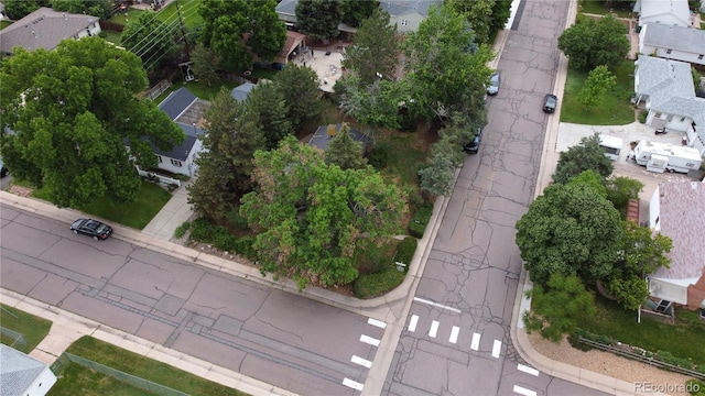 1703 W Weaver Ave, Littleton, CO 80120 - aerial view of property's location with nearby suburban area