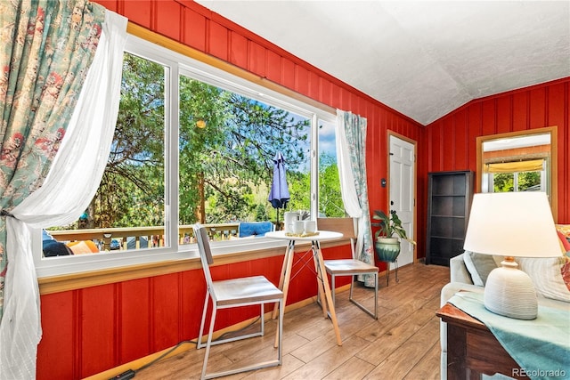 26351 Sheldon St, Kittredge, CO 80457 - sunroom / solarium featuring vaulted ceiling and healthy amount of natural light