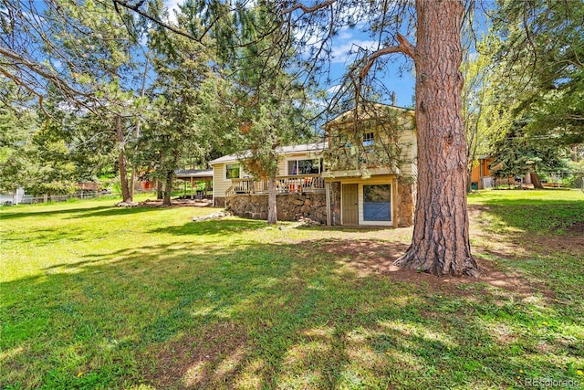 26351 Sheldon St, Kittredge, CO 80457 - view of yard