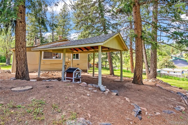 26351 Sheldon St, Kittredge, CO 80457 - view of outbuilding featuring a carport