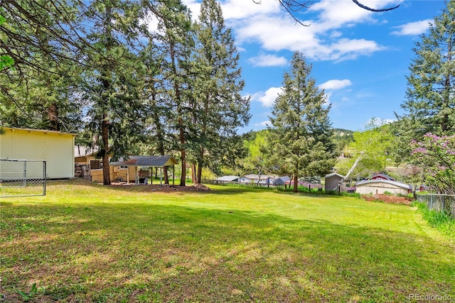 26351 Sheldon St, Kittredge, CO 80457 - view of yard with an outbuilding