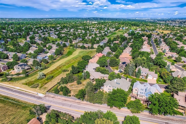 13837 W 59th Pl, Arvada, CO 80004 - aerial overview of property's location featuring nearby suburban area